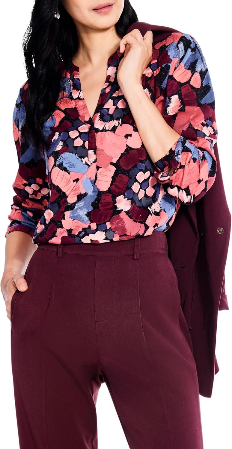 imageNICZOE Womens Autumn Bloom Live in TopRed Multi