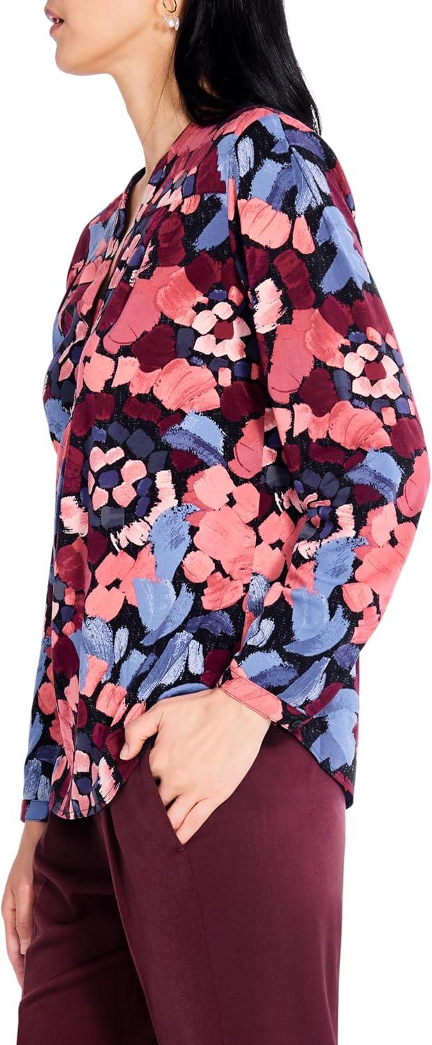 imageNICZOE Womens Autumn Bloom Live in TopRed Multi