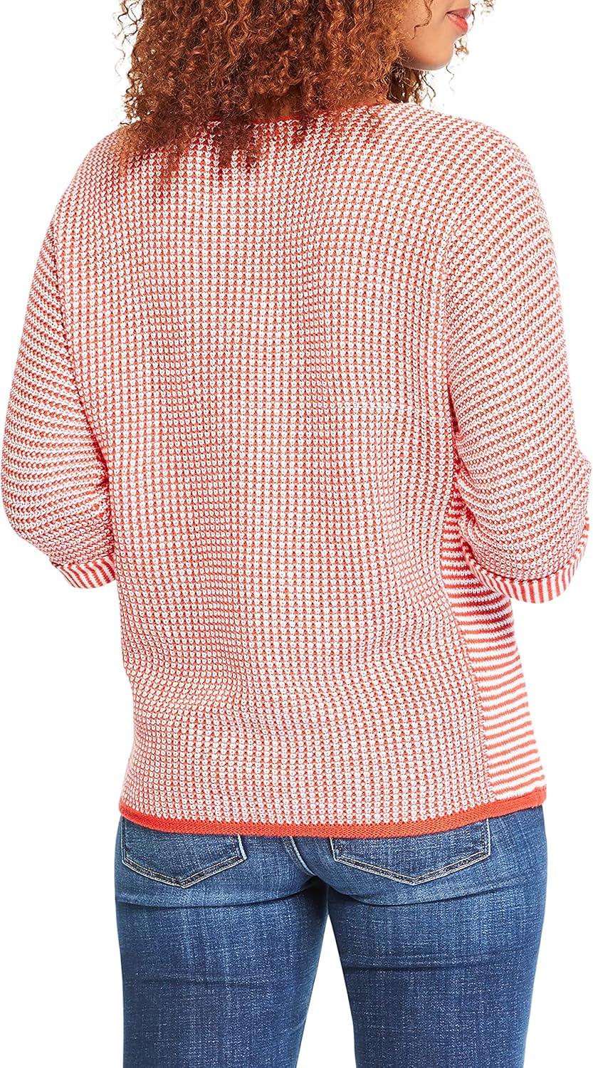 imageNICZOE Womens Easy Texture SweaterFlame