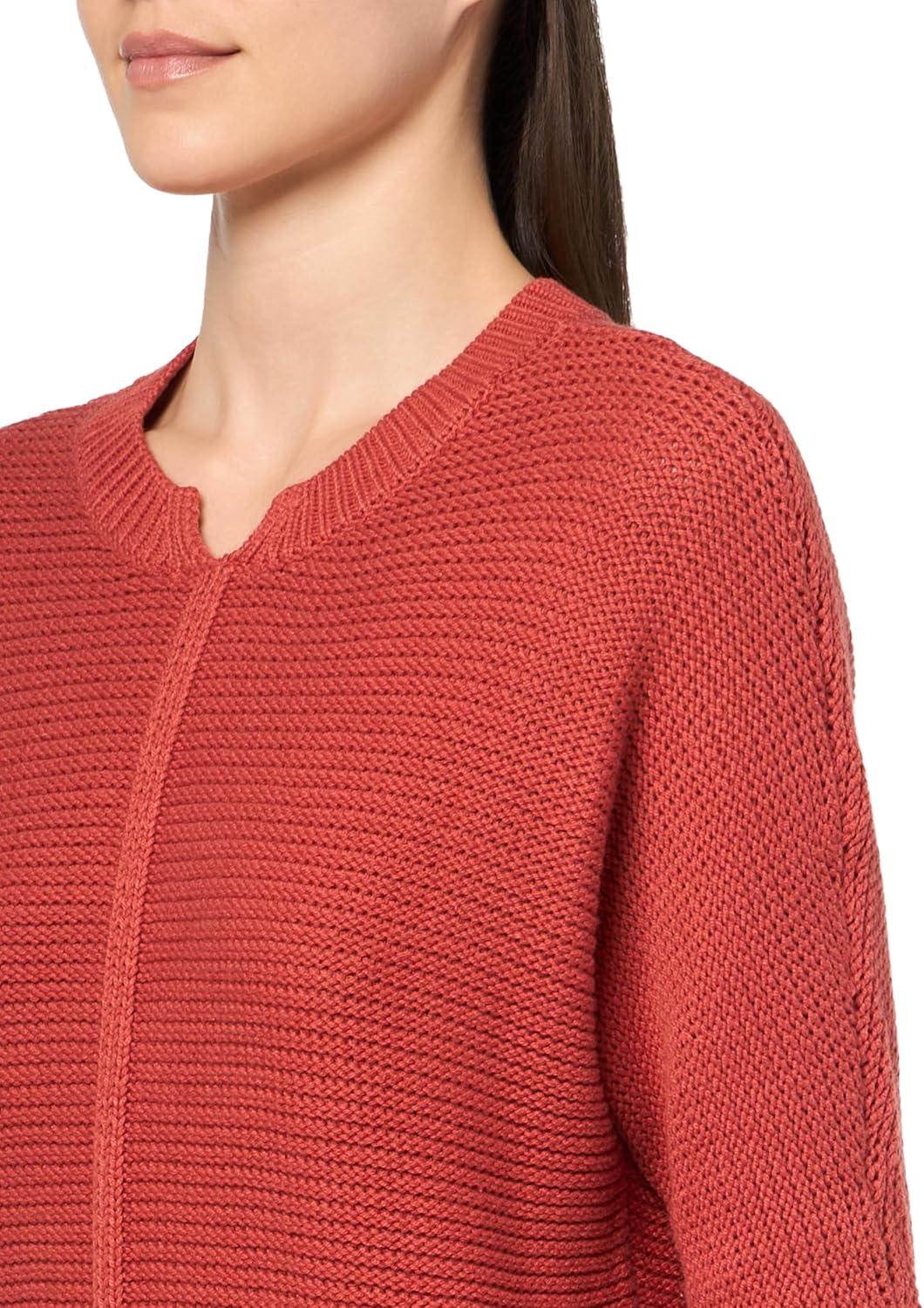 imageNICZOE Womens Easy Texture SweaterTandoori