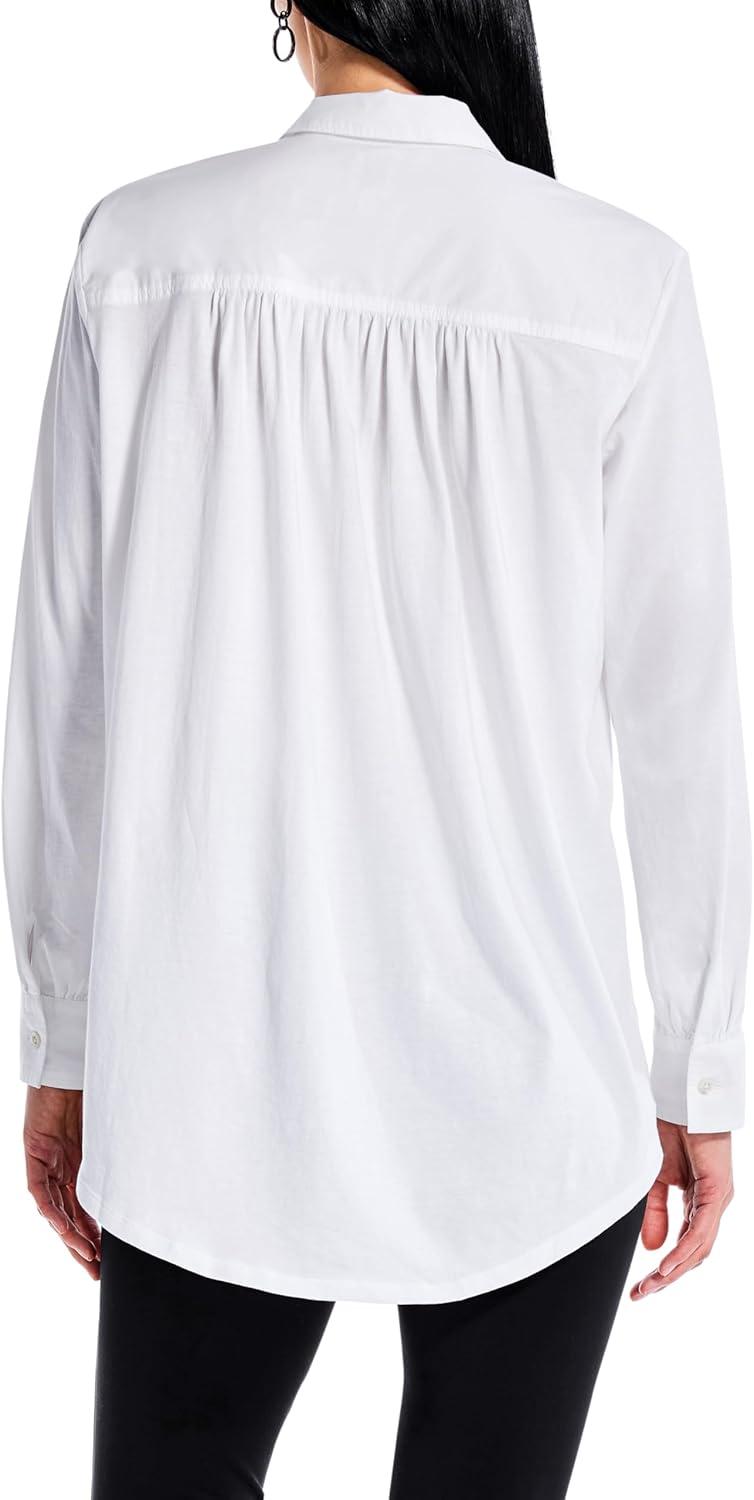 imageNICZOE Womens Girlfriend Legging ShirtPaper White