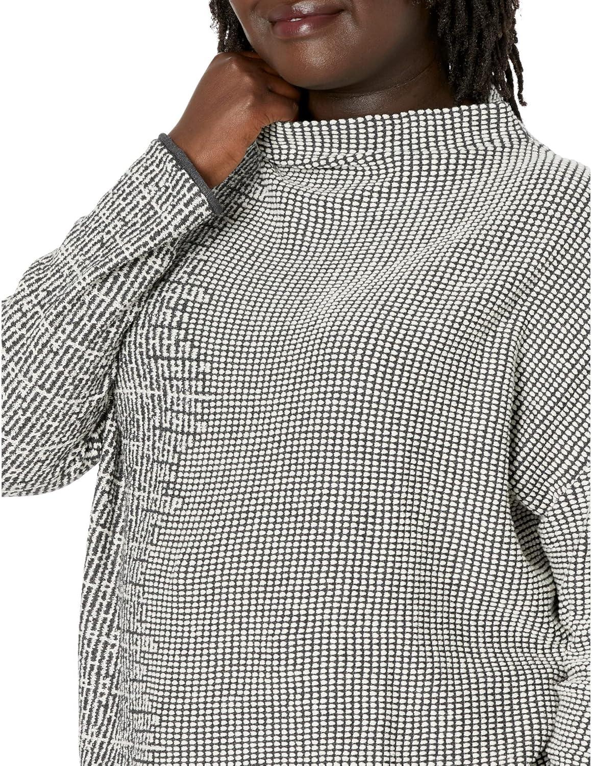 imageNICZOE Womens Pixel Knit SweaterBlack Multi