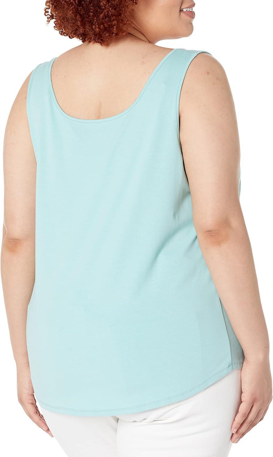 imageNICZOE Womens Shirt Tail Perfect TankCoast