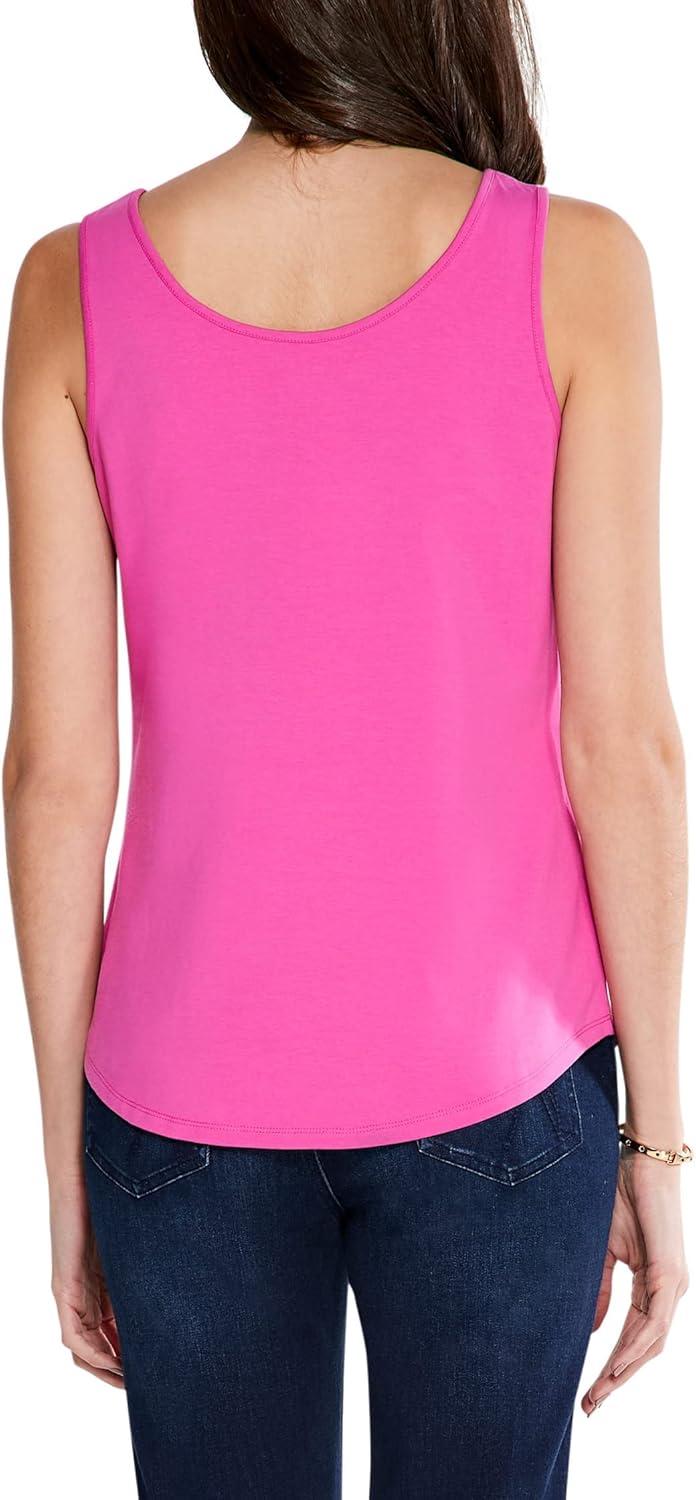 imageNICZOE Womens Shirt Tail Perfect TankOrchid Petal