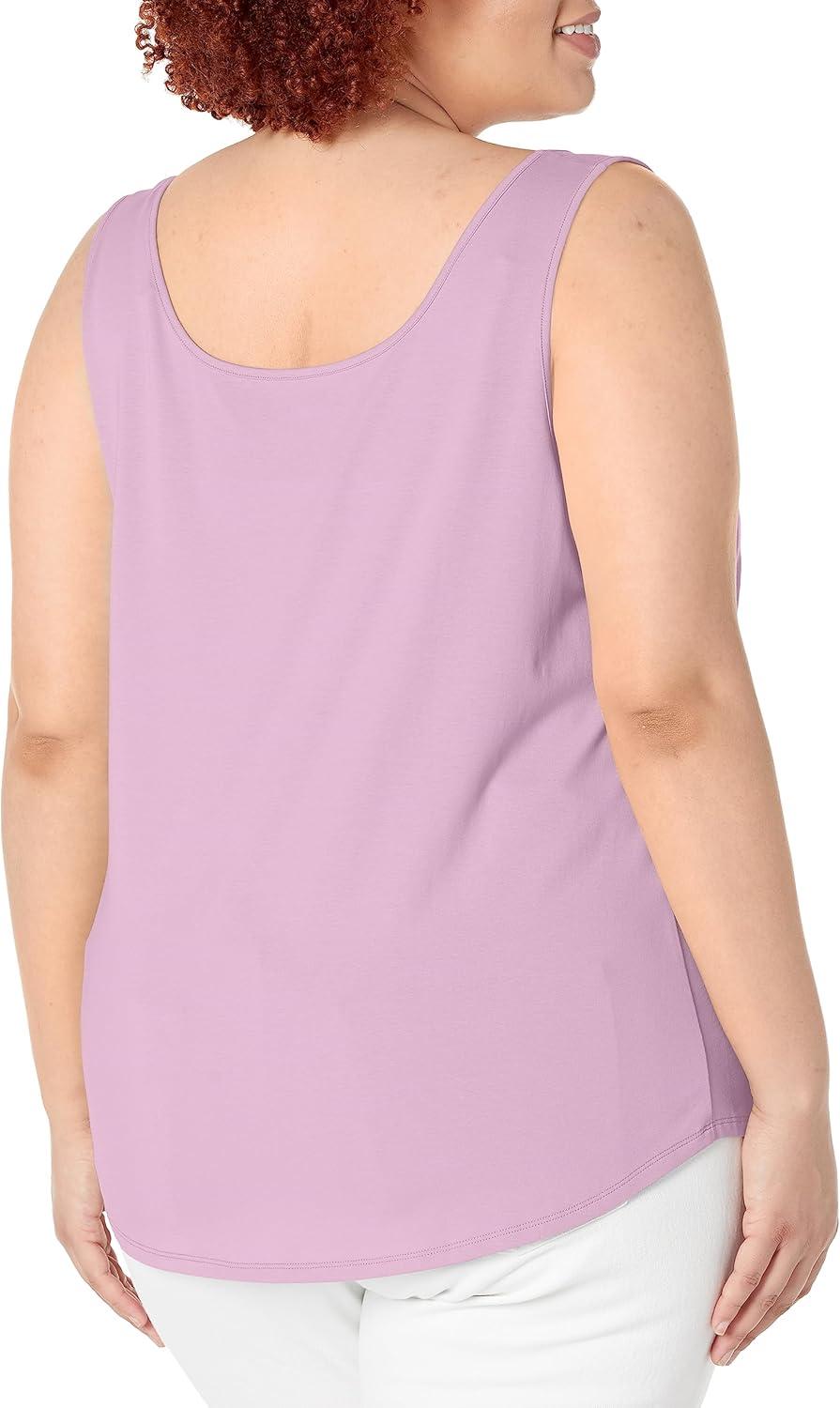 imageNICZOE Womens Shirt Tail Perfect TankPink Hue