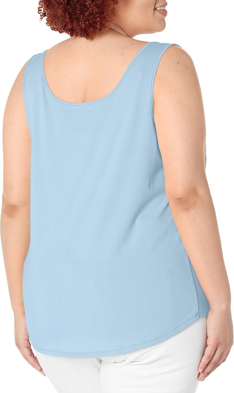 imageNICZOE Womens Shirt Tail Perfect TankZephyr