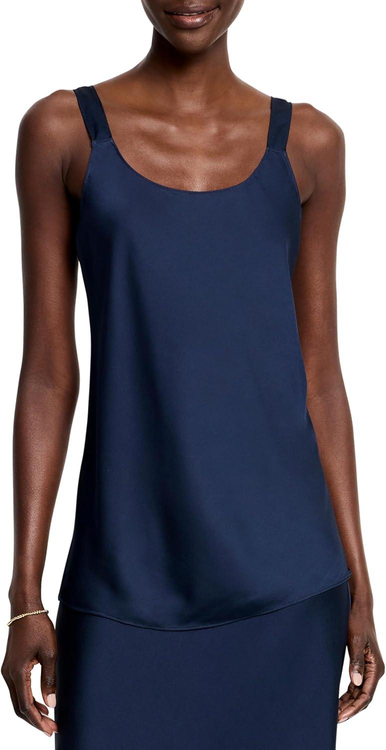 imageNICZOE Womens Social Edit Crepe CamiDark Indigo