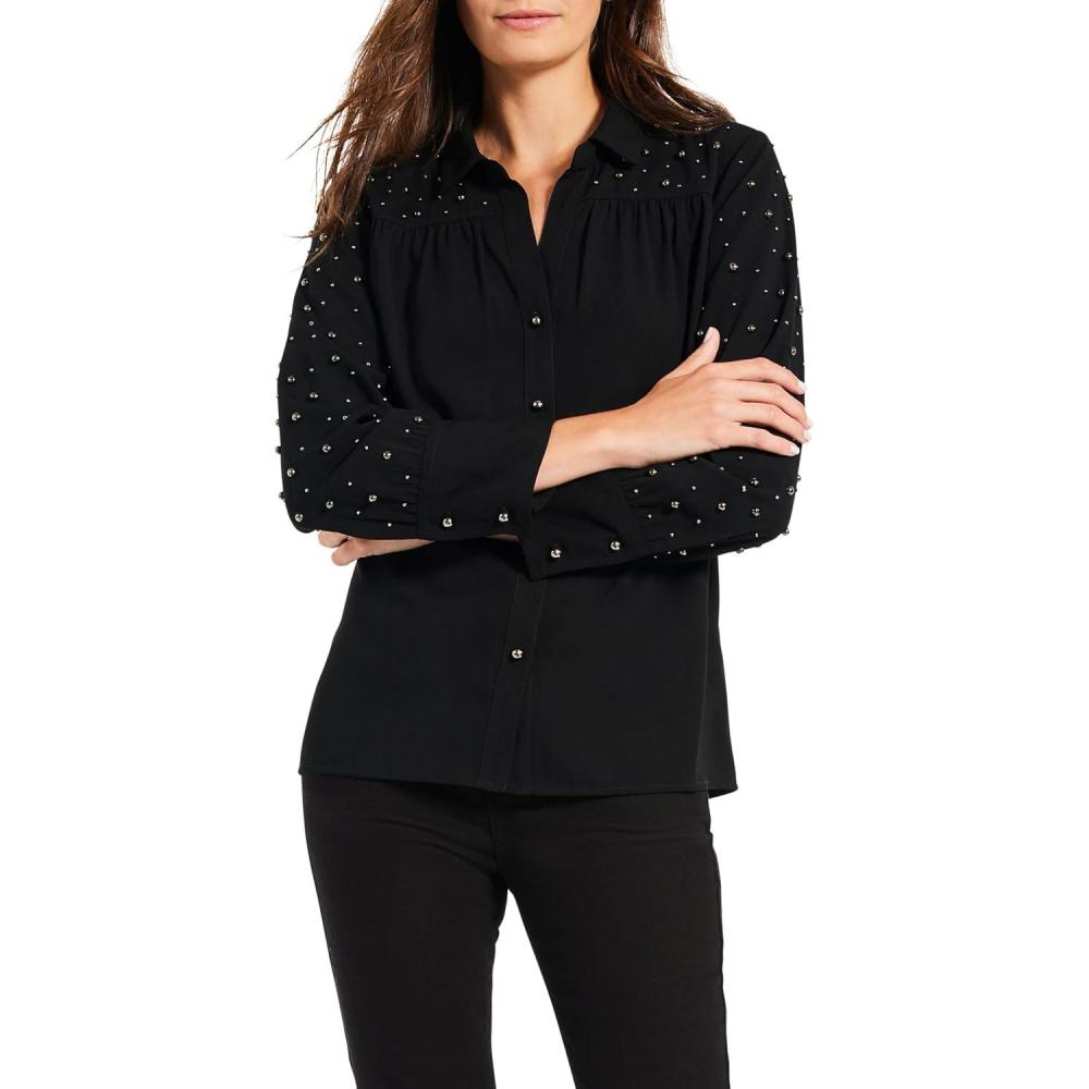 imageNICZOE Womens Constellation ShirtBlack Onyx