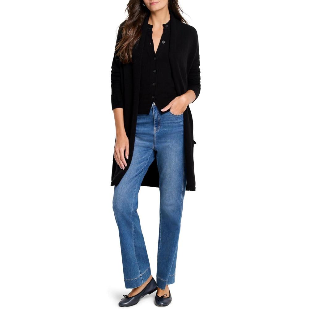 imageNICZOE Womens Essential Sweater VestBlack Onyx