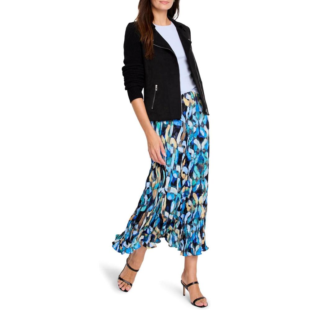 imageNICZOE Womens Ribbed Sweater TeePowder Blue