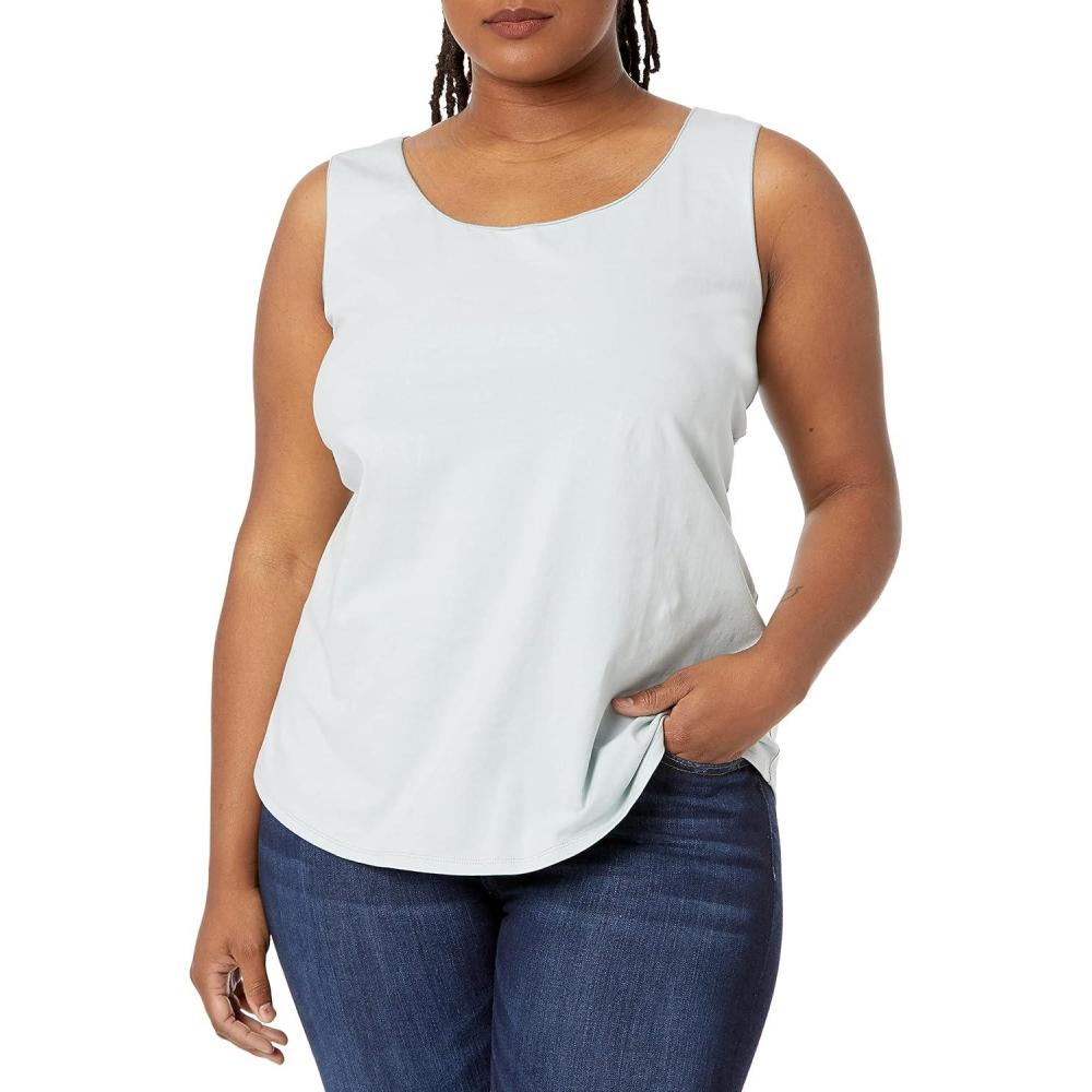 imageNICZOE Womens Shirt Tail Perfect TankBreeze