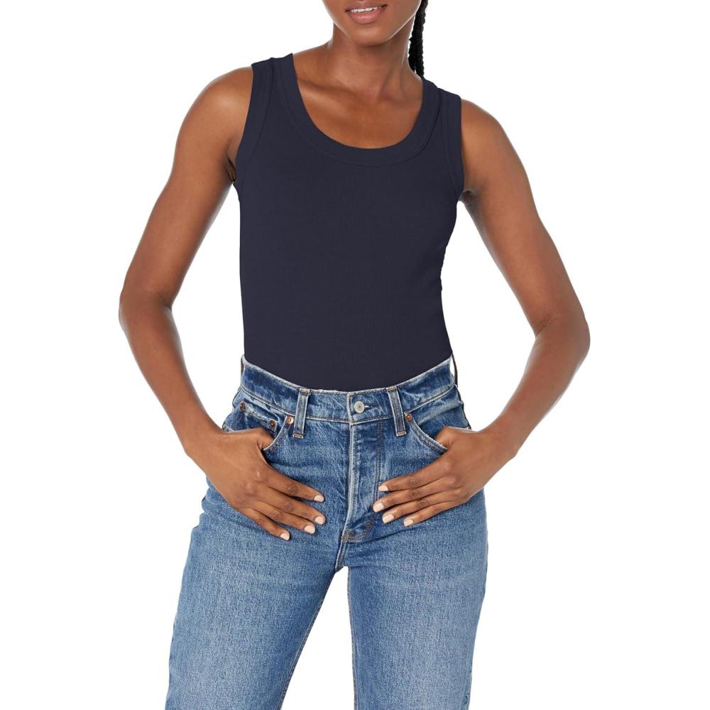 imageNICZOE Womens TankDark Indigo