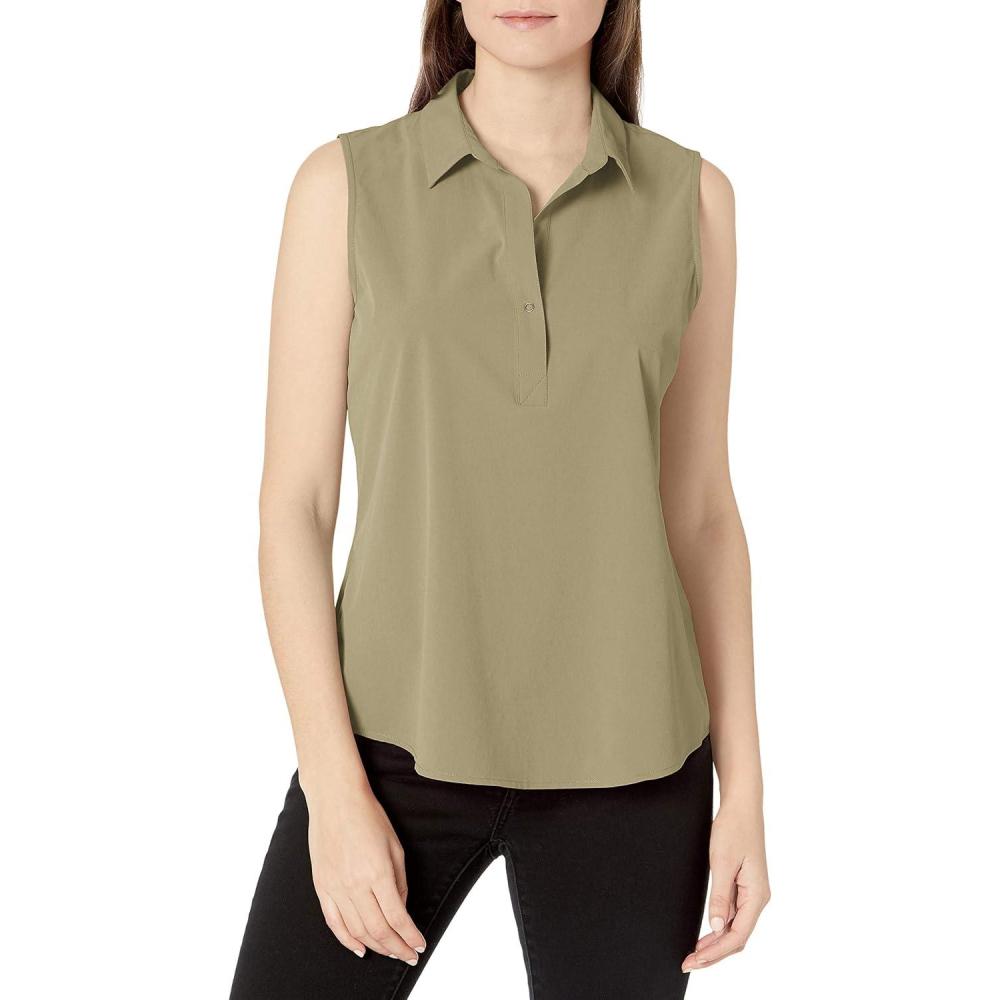 imageNICZOE Womens Tech Stretch TankOd Green