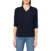 imageNICZOE Womens Easy Texture SweaterDark Indigo