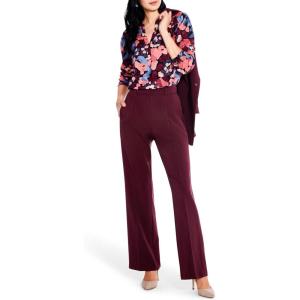 NIC+ZOE Women’s Autumn Bloom Live in Top(Red Multi)