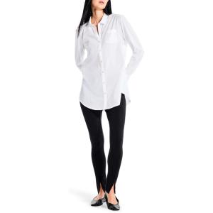 NIC+ZOE Women’s Girlfriend Legging Shirt(Paper White)