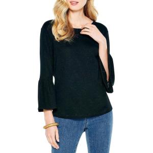 NIC+ZOE Women’s Samba Tee(Black Onyx)