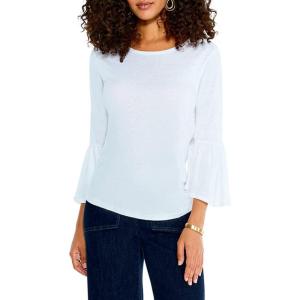 NIC+ZOE Women’s Samba Tee(Paper White)
