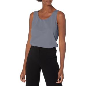 NIC+ZOE Women’s Shirt Tail Perfect Tank(Slate)