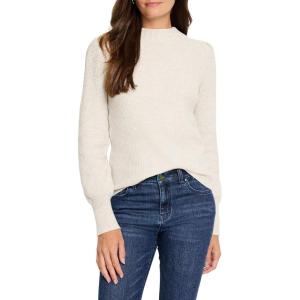 NIC+ZOE Women’s Waffle Stitch Sweater(Grey Mist)