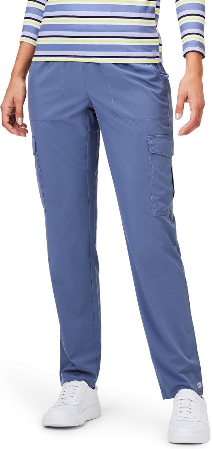 imageNICZOE Womens Tech Stretch Cargo PantSlate