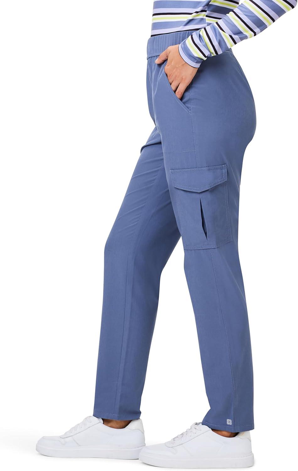 imageNICZOE Womens Tech Stretch Cargo PantSlate