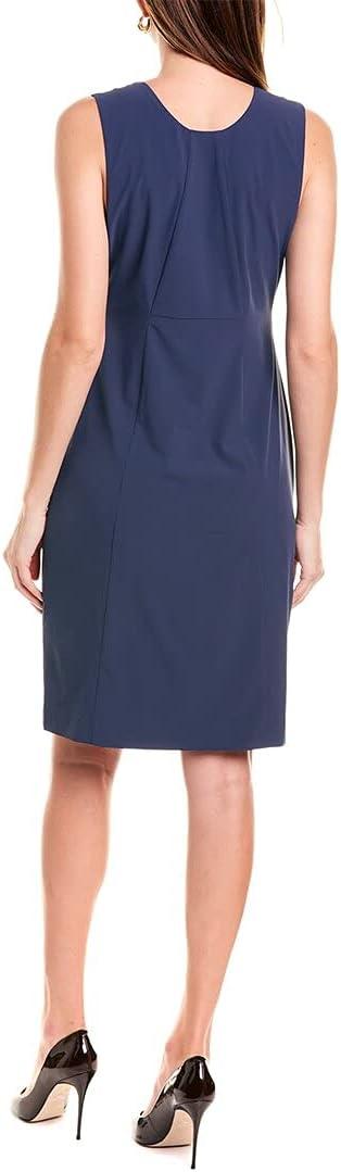 imageNICZOE Womens Tech Stretch Ruche DressDark Indigo
