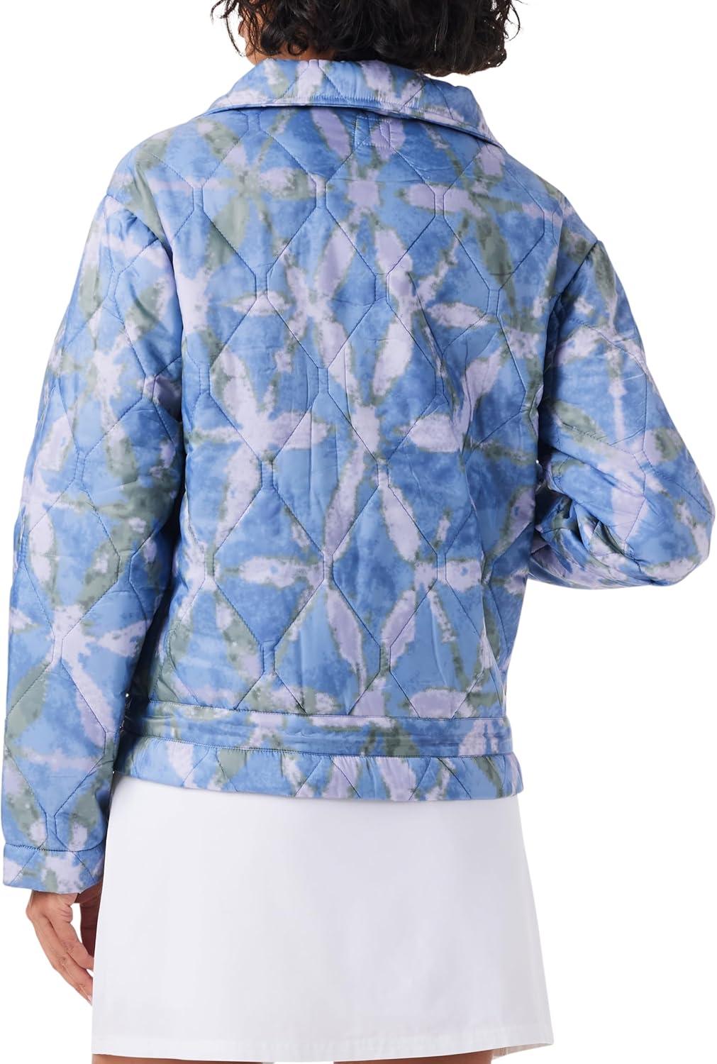 imageNICZOE Womens Throw on Quilted Puffer JacketBlue Multi