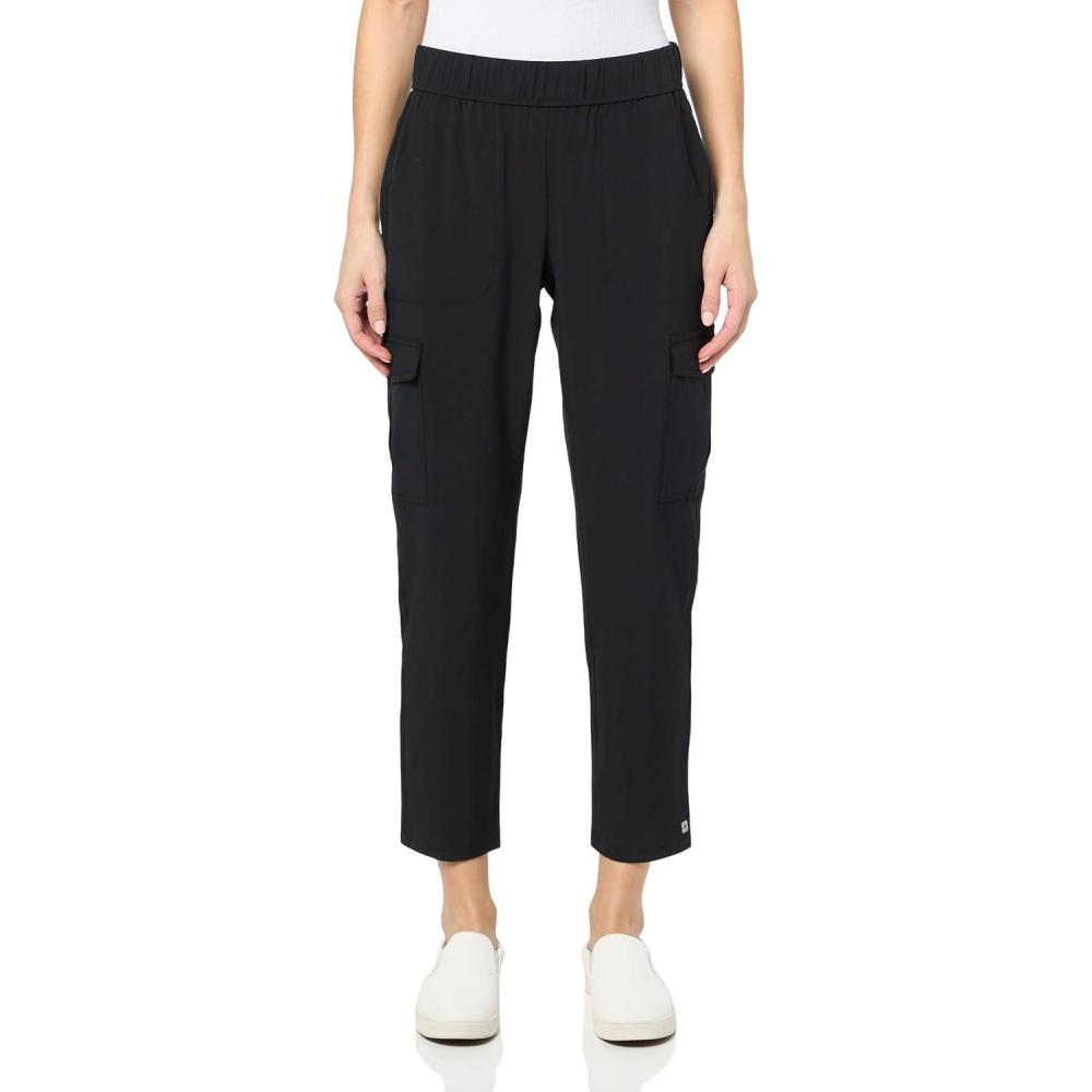 imageNICZOE Womens Tech Stretch Cargo PantBlack Onyx