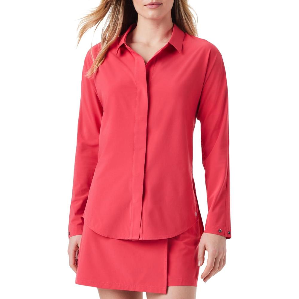 imageNICZOE Womens Tech Stretch ShirtGeranium