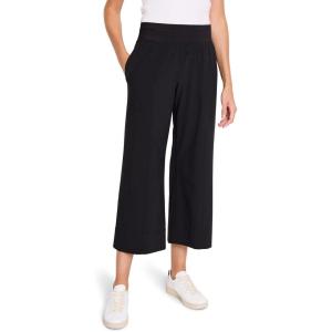 NIC+ZOE Women’s Tech Stretch Wide Leg Pant(Black Onyx)