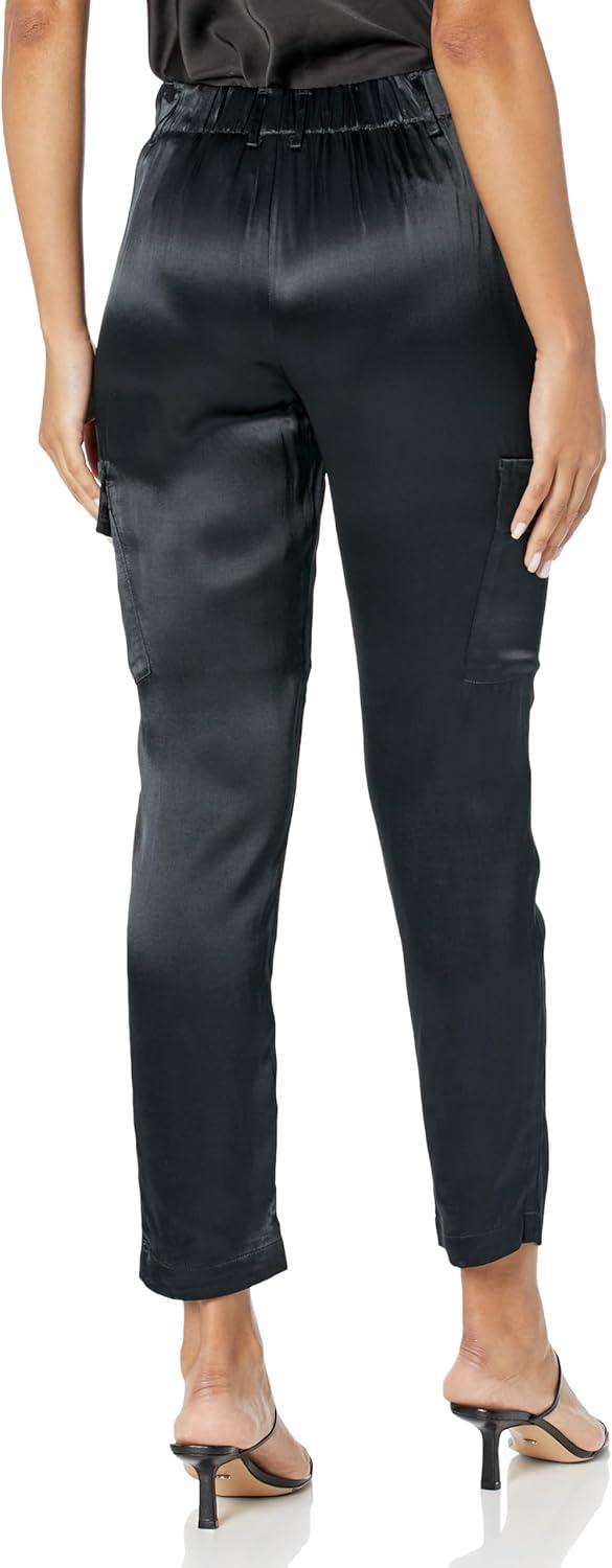 imageNICZOE Womens 29 Elevated Relaxed Cargo PantBlack Onyx