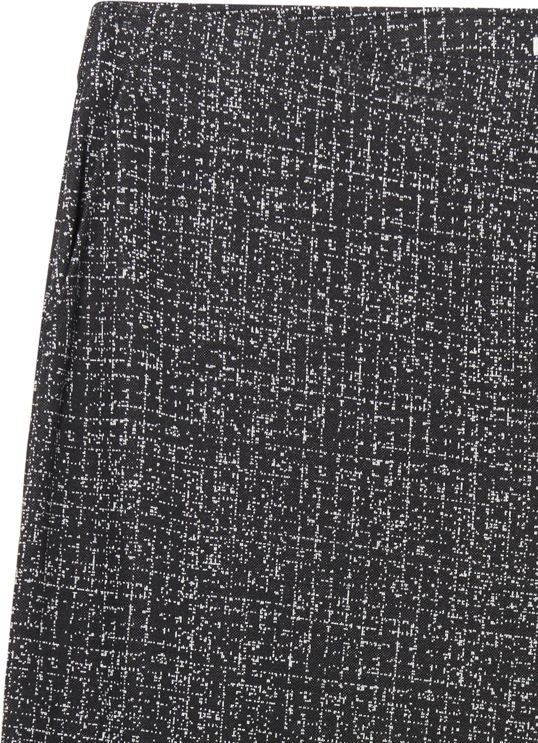 imageNICZOE Womens 305quot Lenox Wide Leg Dotty Grid PantBlack Multi