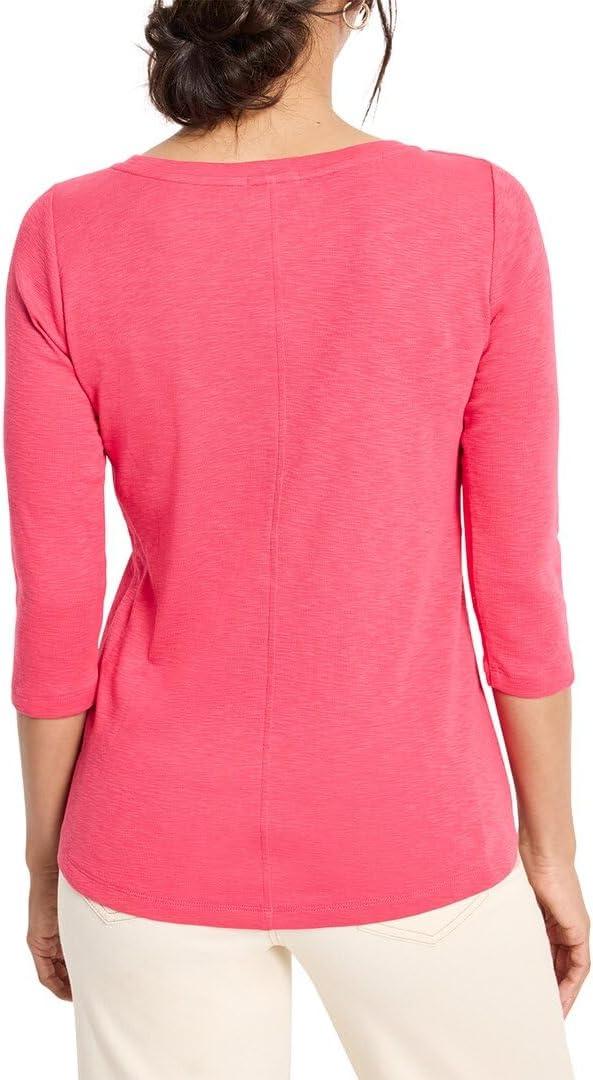 imageNICZOE Womens 34 Sleeve Boat TeeDaiquiri