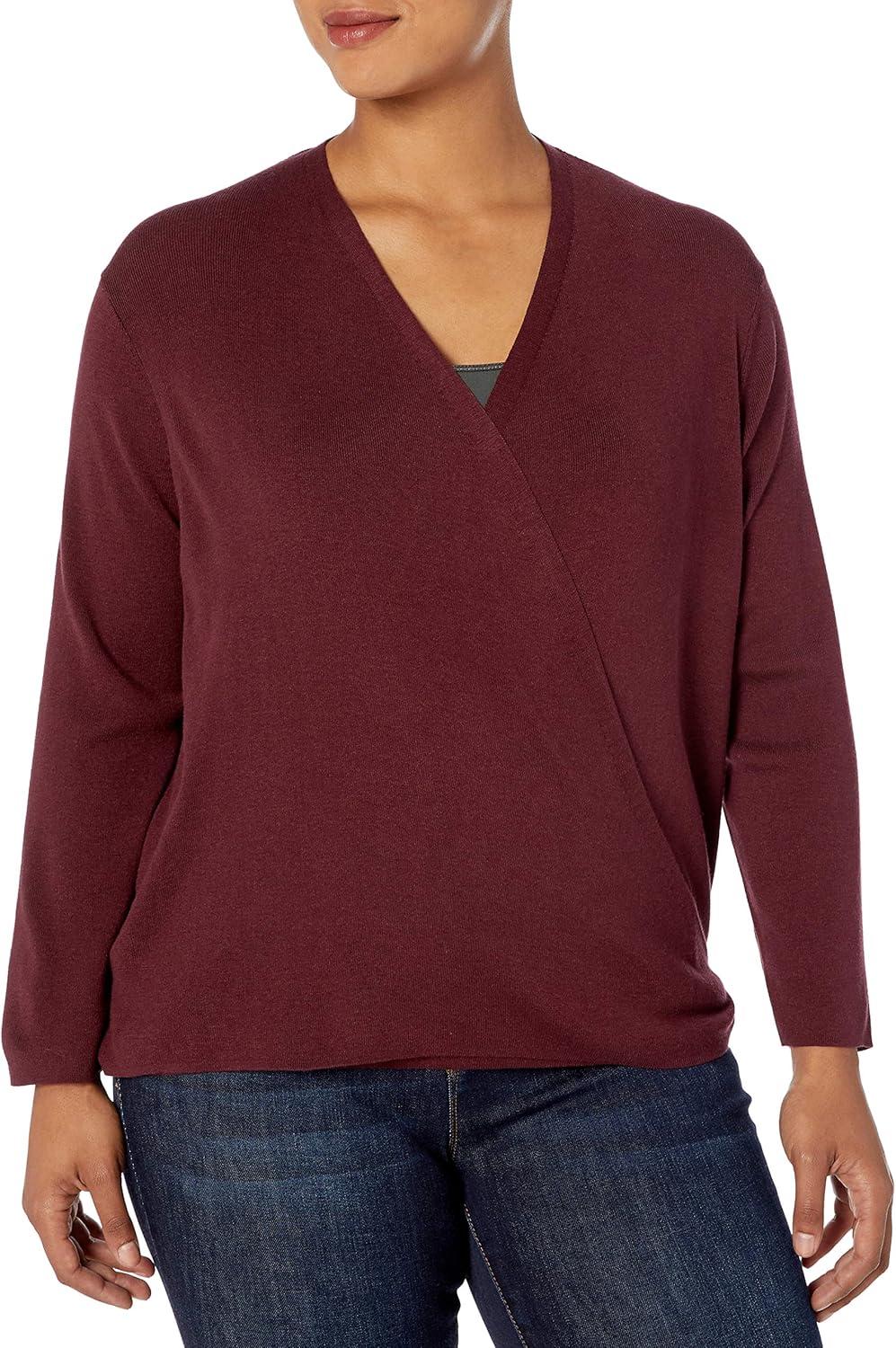 imageNICZOE Womens 4 Way CardyDark Truffle