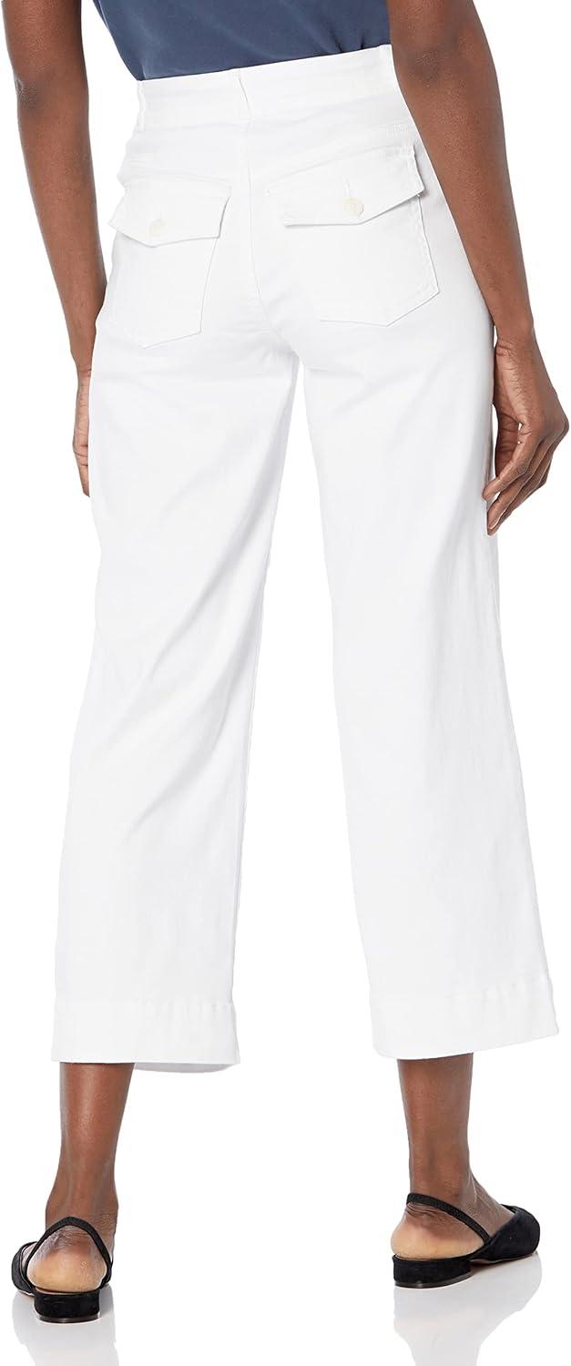 imageNICZOE Womens All Day WideLeg Pocket PantPaper White