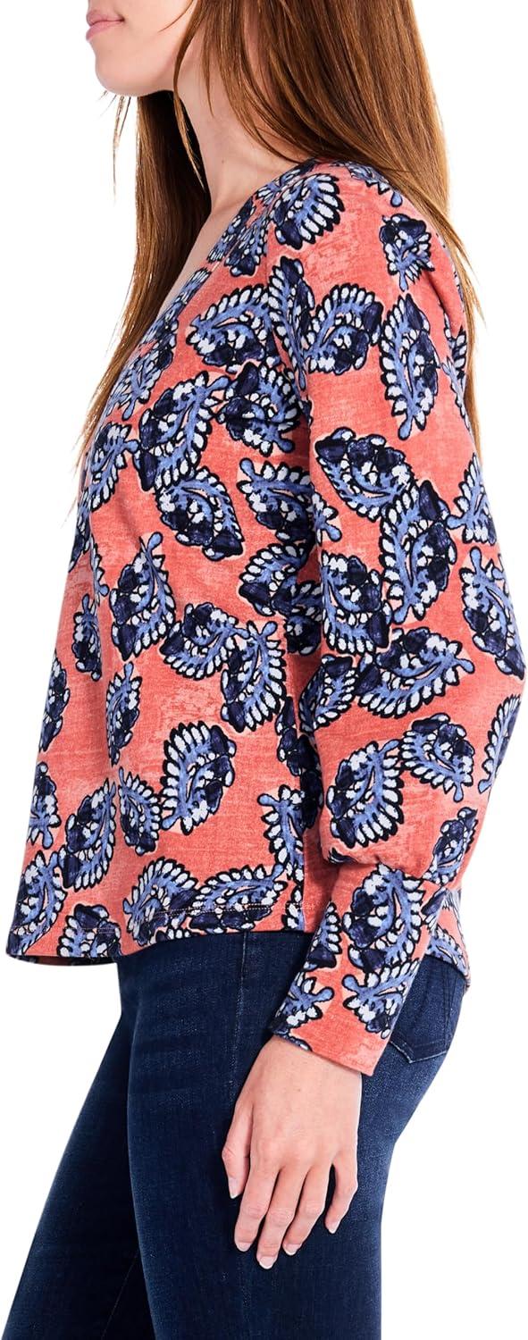 imageNICZOE Womens Amber Blues TopBlue Multi