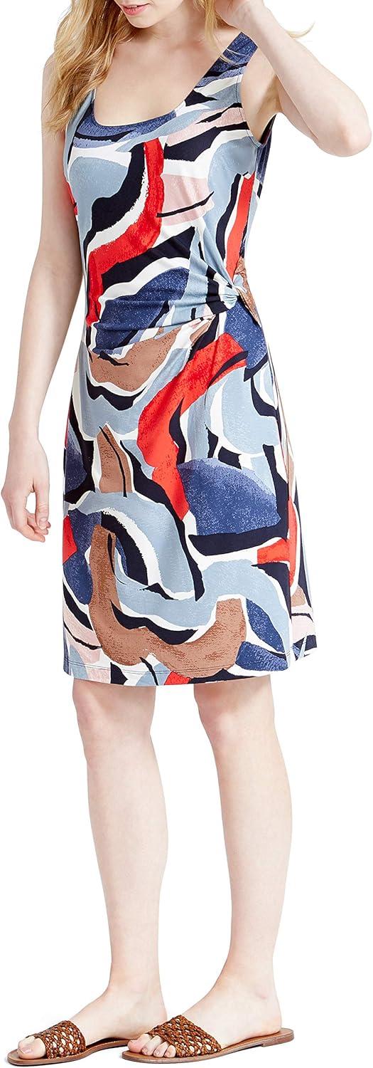 imageNICZOE Womens Americana DressRed Multi