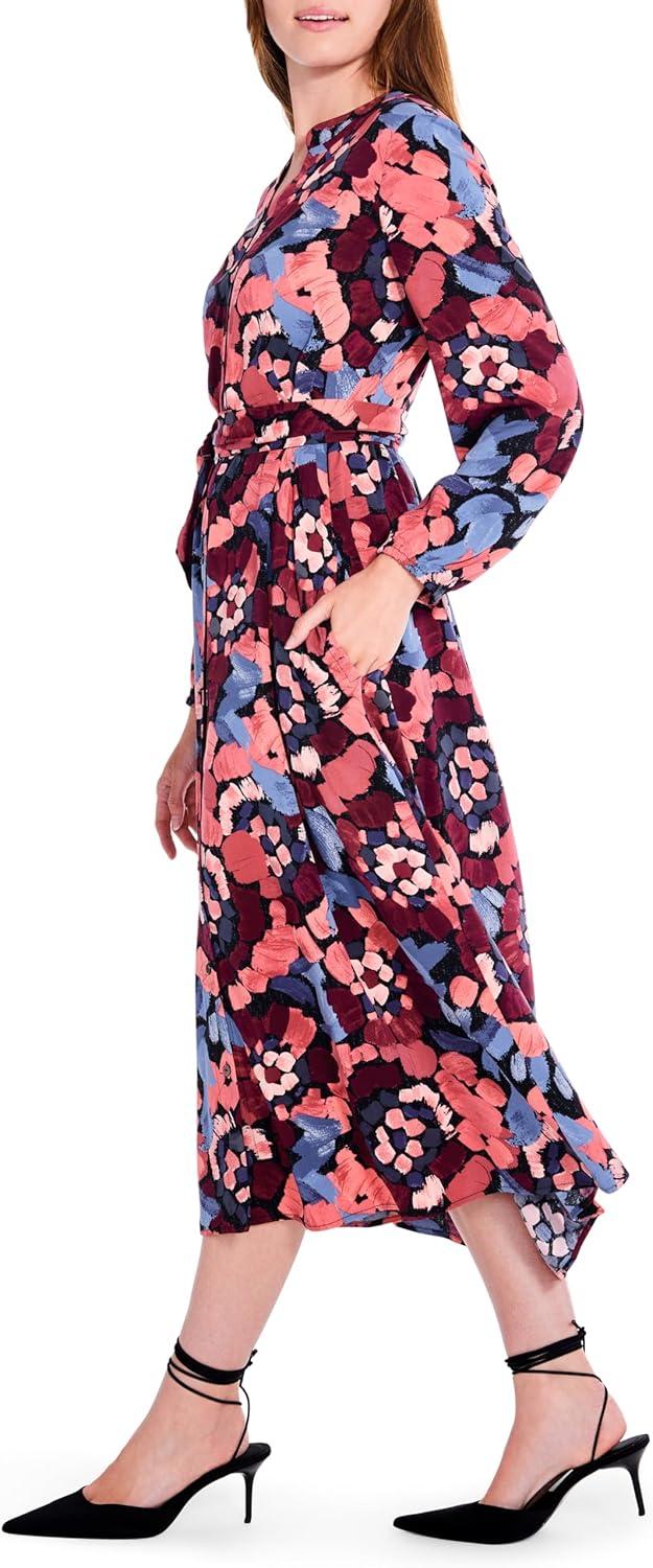 imageNICZOE Womens Autumn Bloom Live in DressRed Multi