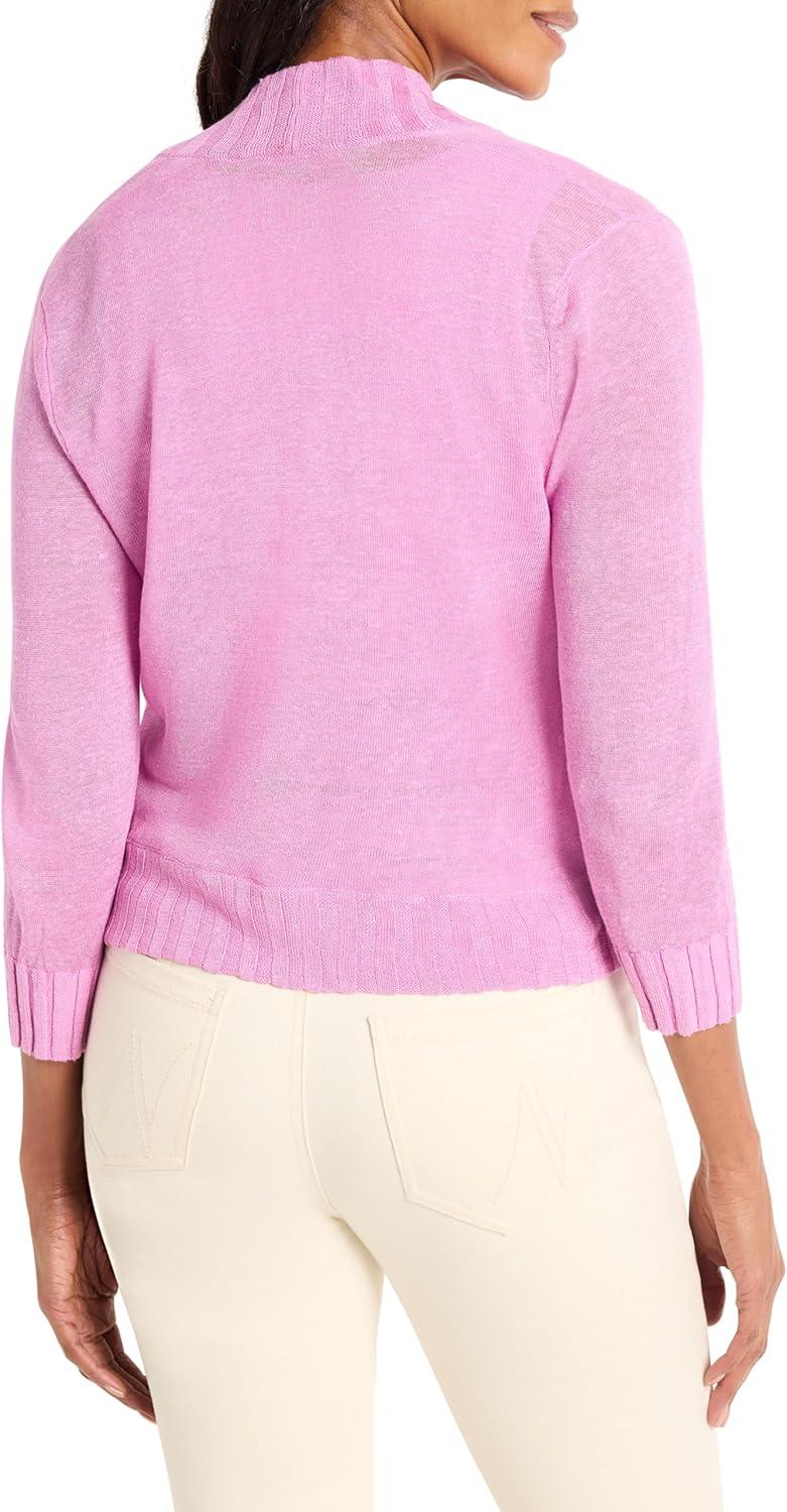 imageNICZOE Womens Bolero CardiganCamellia