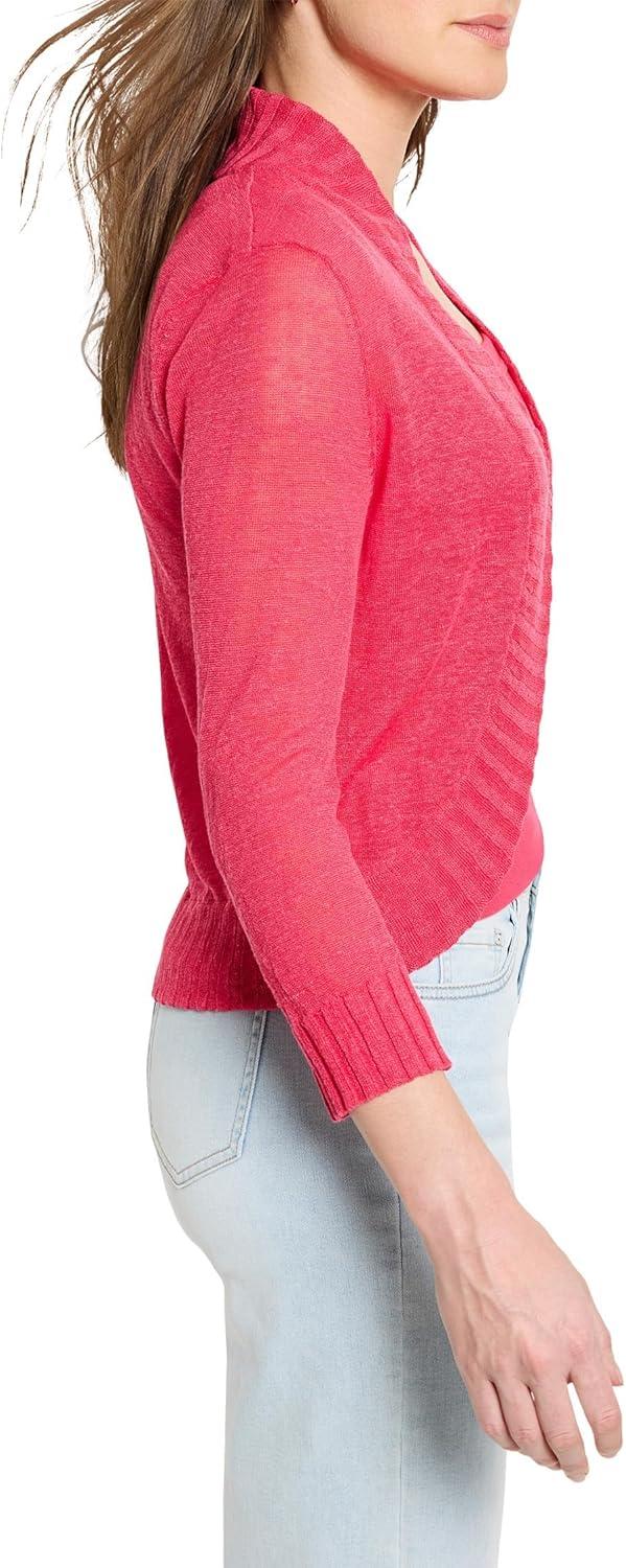 imageNICZOE Womens Bolero CardiganDaiquiri