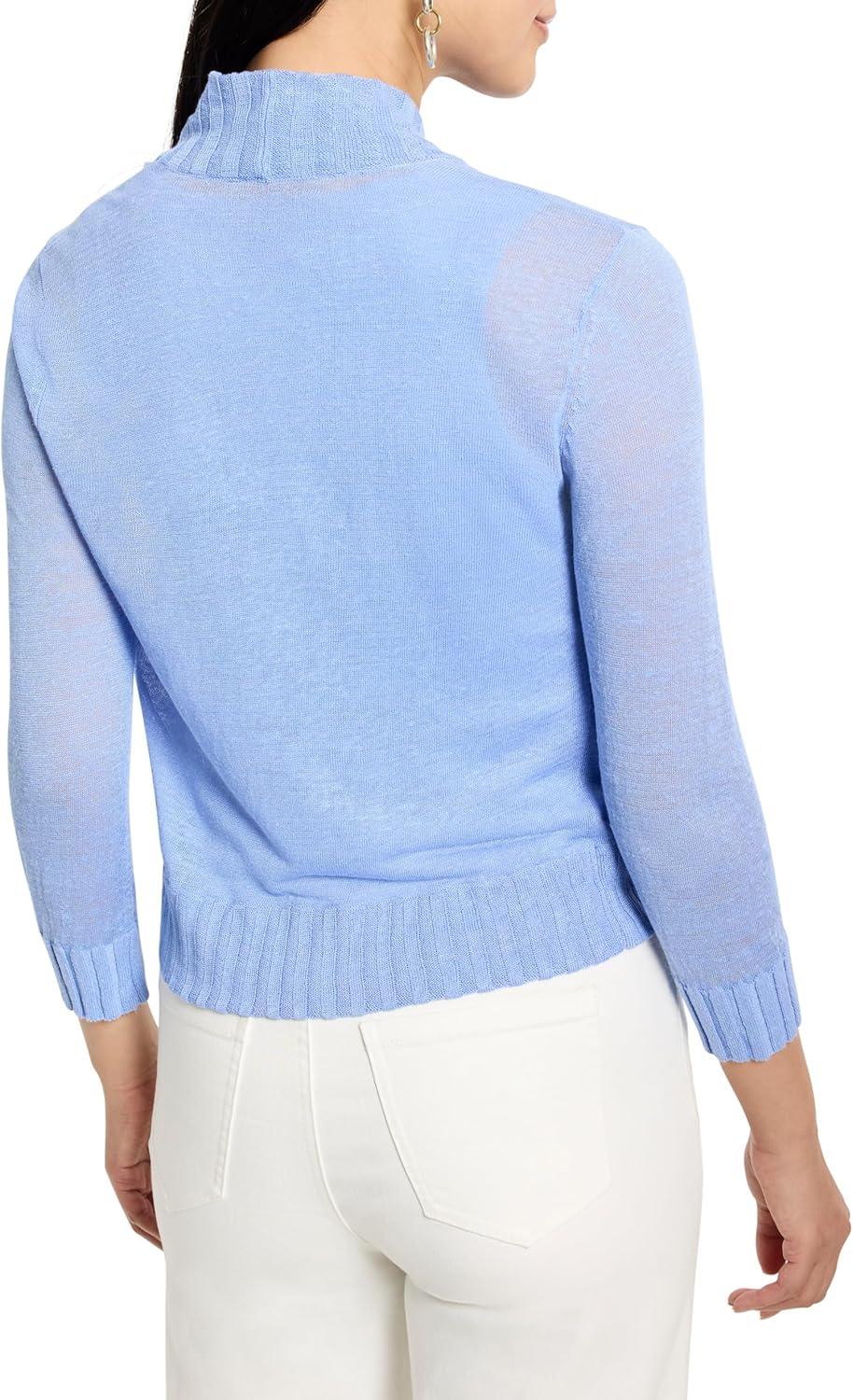 imageNICZOE Womens Bolero CardiganIris