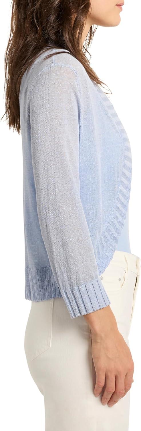 imageNICZOE Womens Bolero CardiganPowder Blue