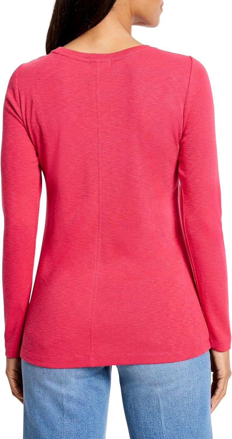 imageNICZOE Womens Bracelet Sleeve Boat TeeAmaryllis