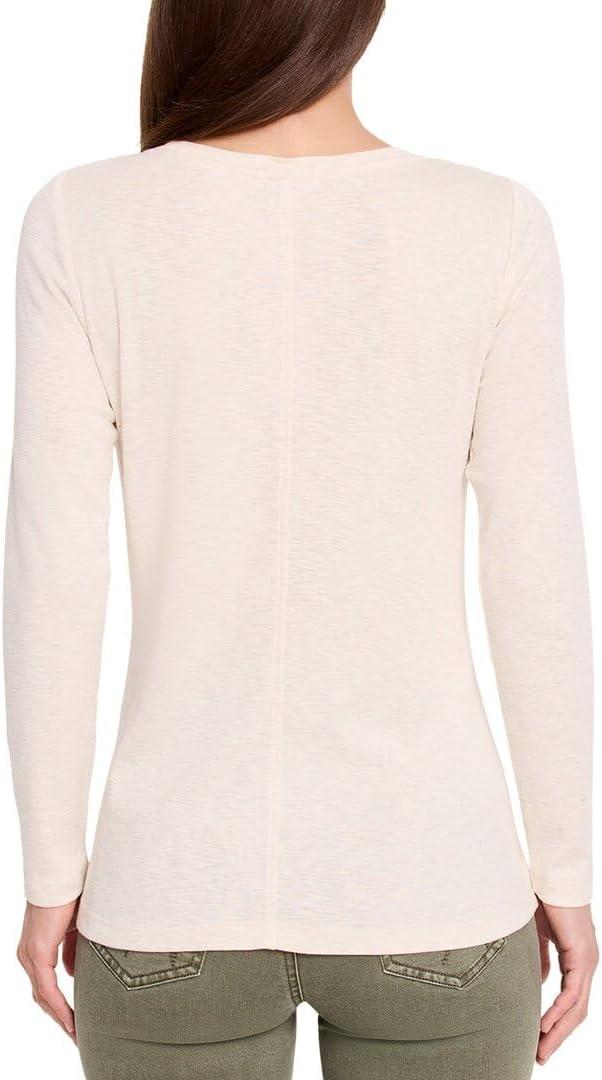 imageNICZOE Womens Bracelet Sleeve Boat TeeCream Heather