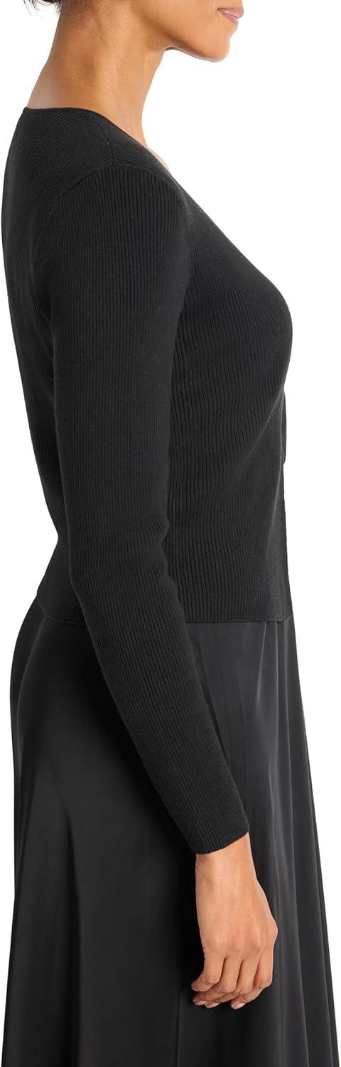 imageNICZOE Womens Cool Nights CardiganBlack Onyx