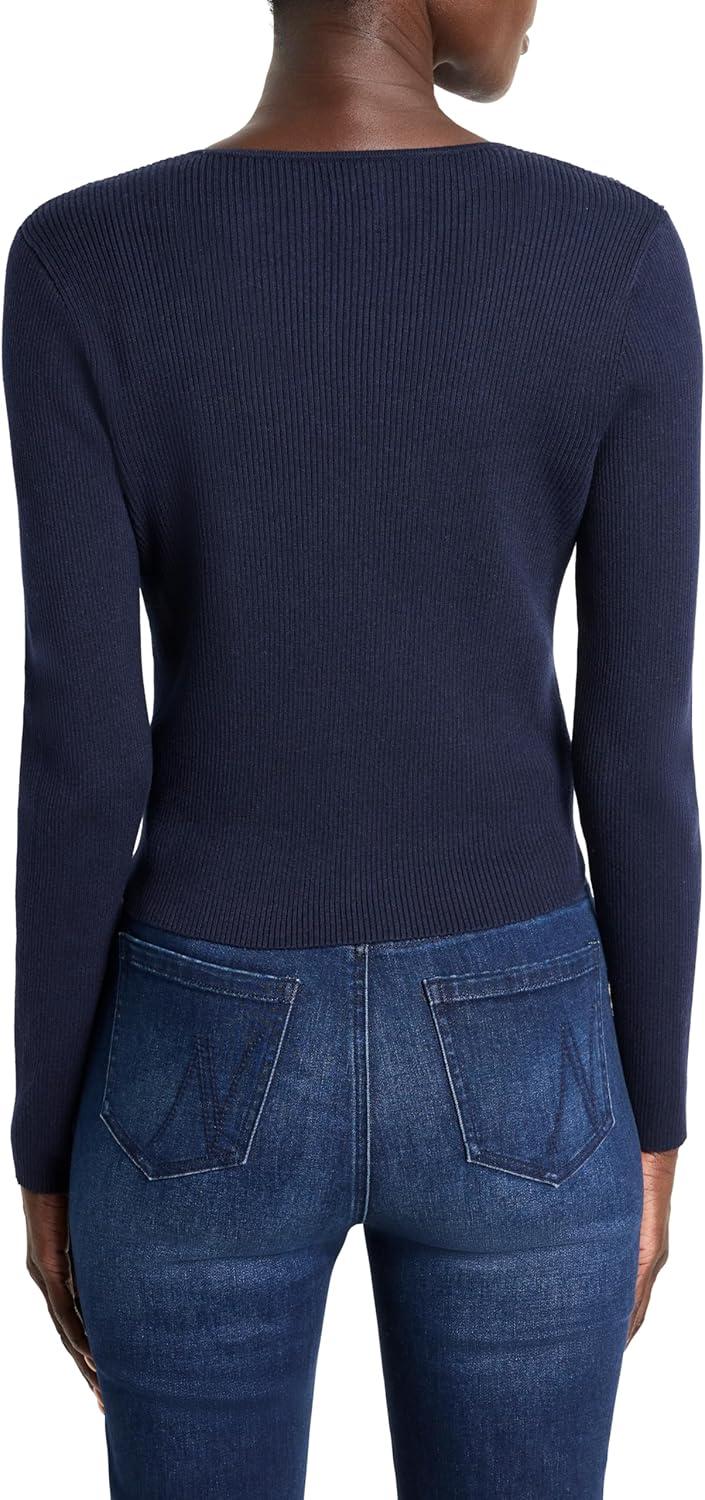 imageNICZOE Womens Cool Nights CardiganDark Indigo