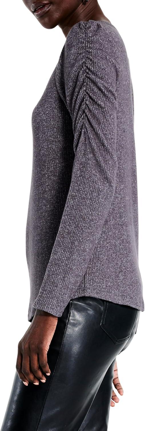 imageNICZOE Womens Cozy Rib TopEclipse