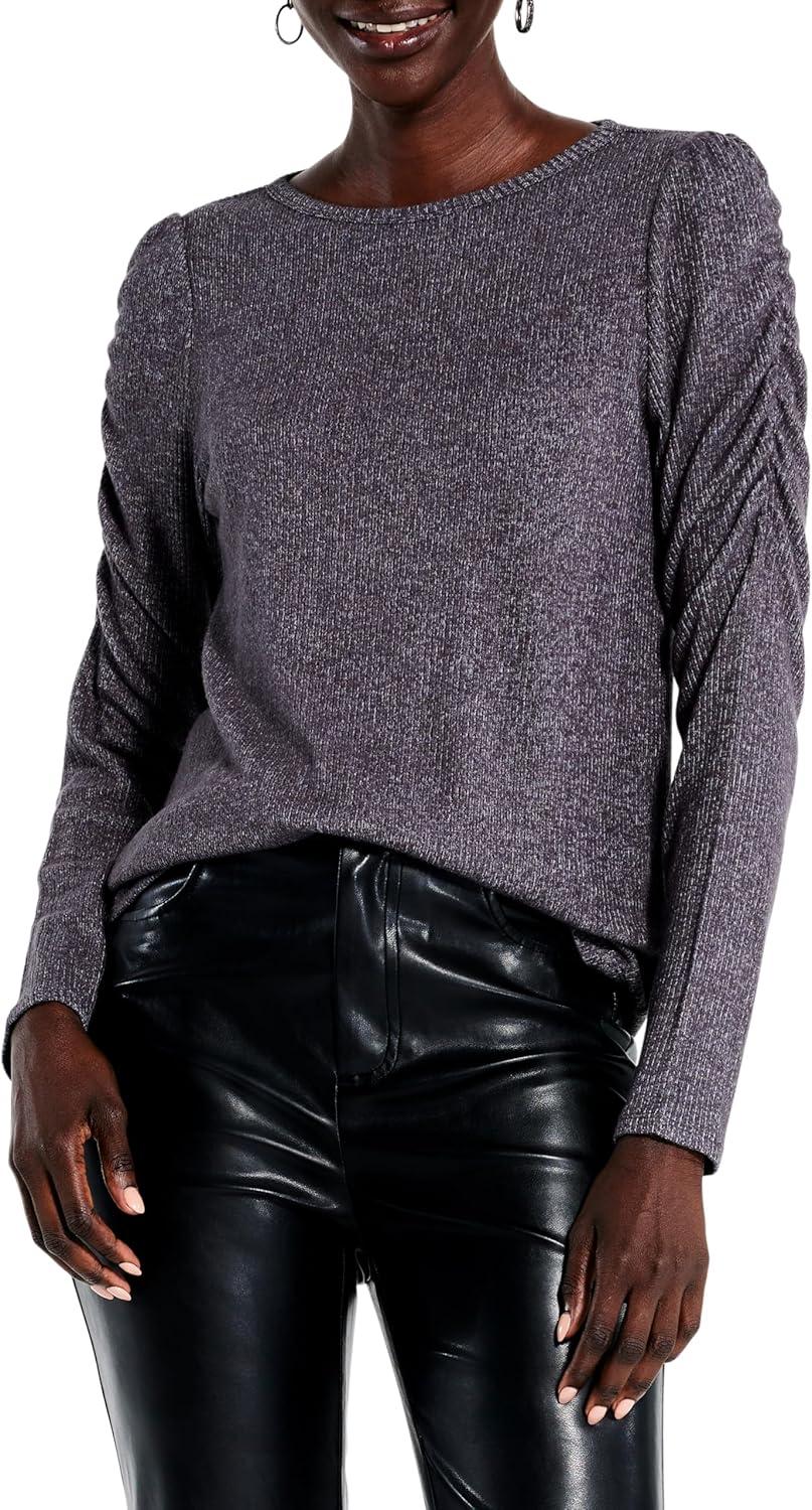 imageNICZOE Womens Cozy Rib TopEclipse