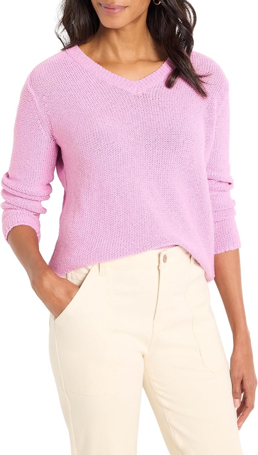 imageNICZOE Womens Crimpy Cord SweaterPink Hue